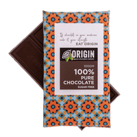 100% Pure Cacao Vegan, no added sweetener -  (Carton of 8)
