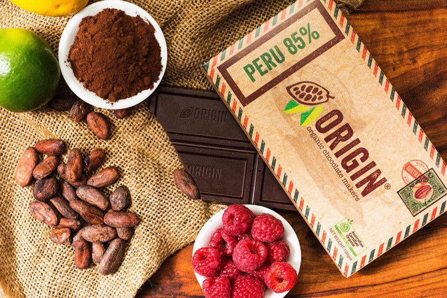 85% Dark Peruvian Cacao Vegan - (Carton of 8)