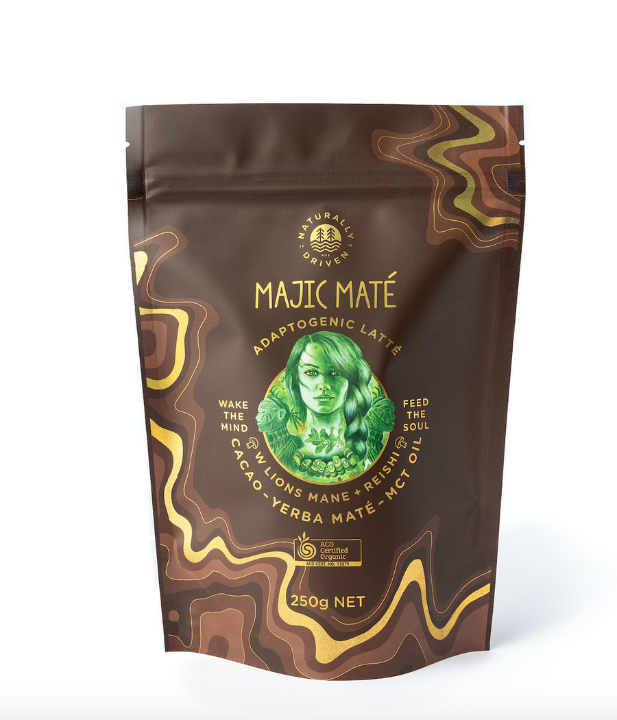 Organic Cacao Adaptogenic Maté Latté Pouch - 250g
