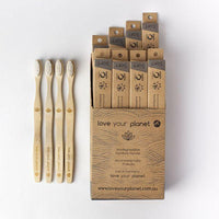 Love Your Planet  Biodegradable Bamboo Toothbrush