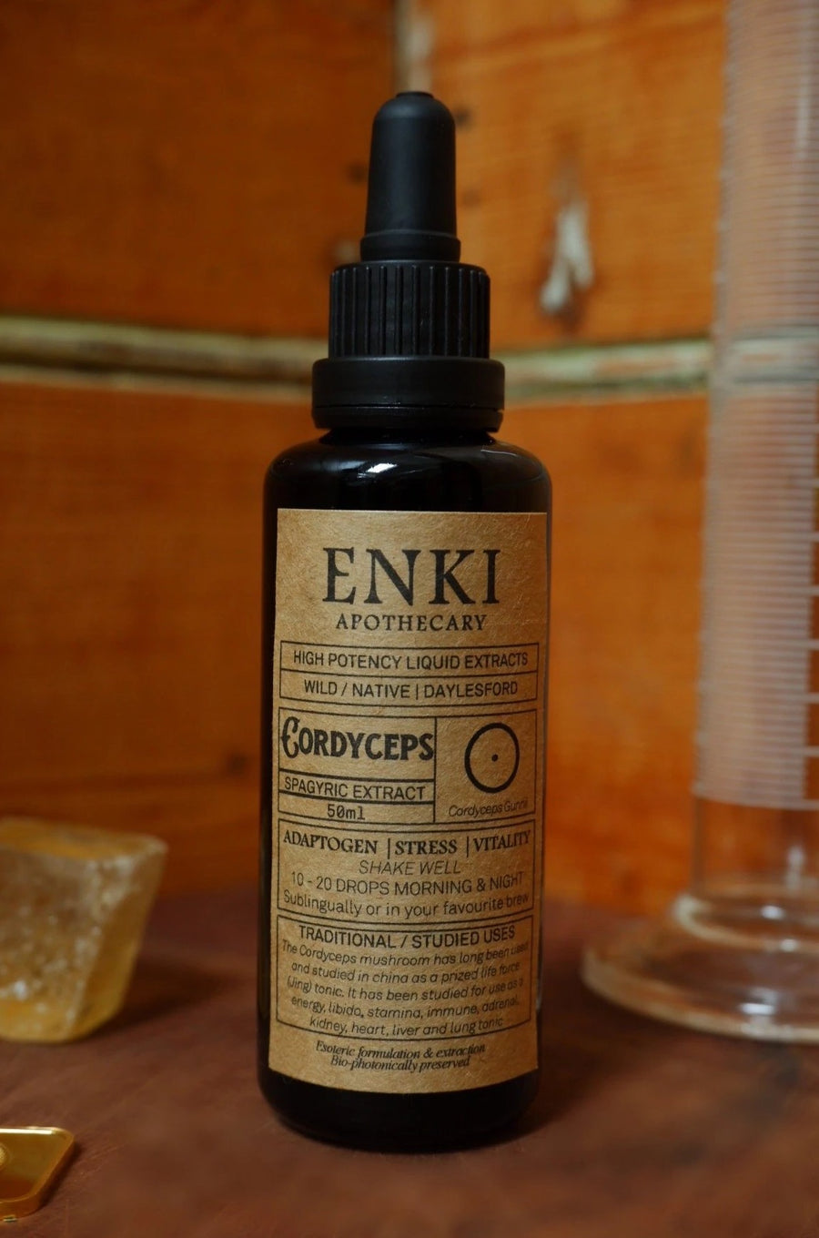 ENKI: Cordyceps - High Potency Liquid Extract 50ml