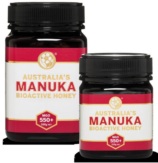 Australia's Manuka Honey MGO 550+ 500g